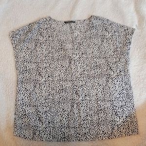 Shein Animal Print Top, Size Medium
